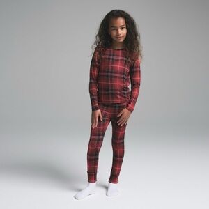 SKIMS NEW NWT Kids Plaid Pajamas